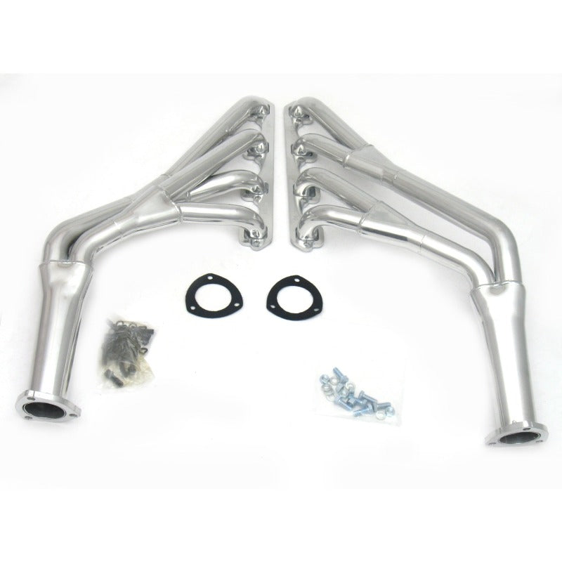 JBA 65-70 Ford Mustang 260-302 SBF 1-1/2in-1-3/4in Primary Silver Ctd Tri Y Header 6651SJS 6651SJS Photo - Primary