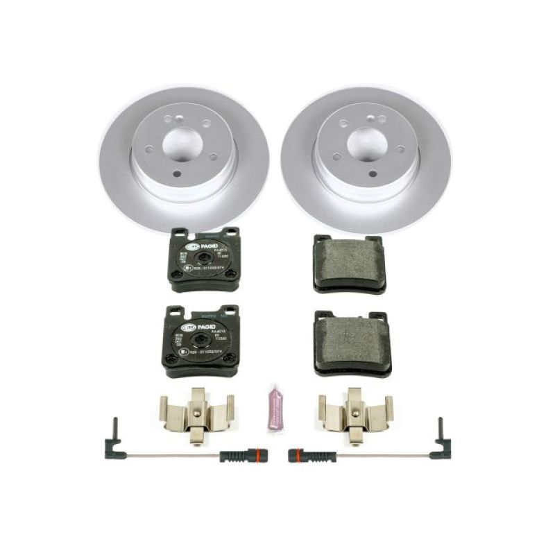 PowerStop Power Stop 98-03 Mercedes-Benz E320 Rear Euro-Stop Brake Kit ESK6377 ESK6377 Photo - Primary