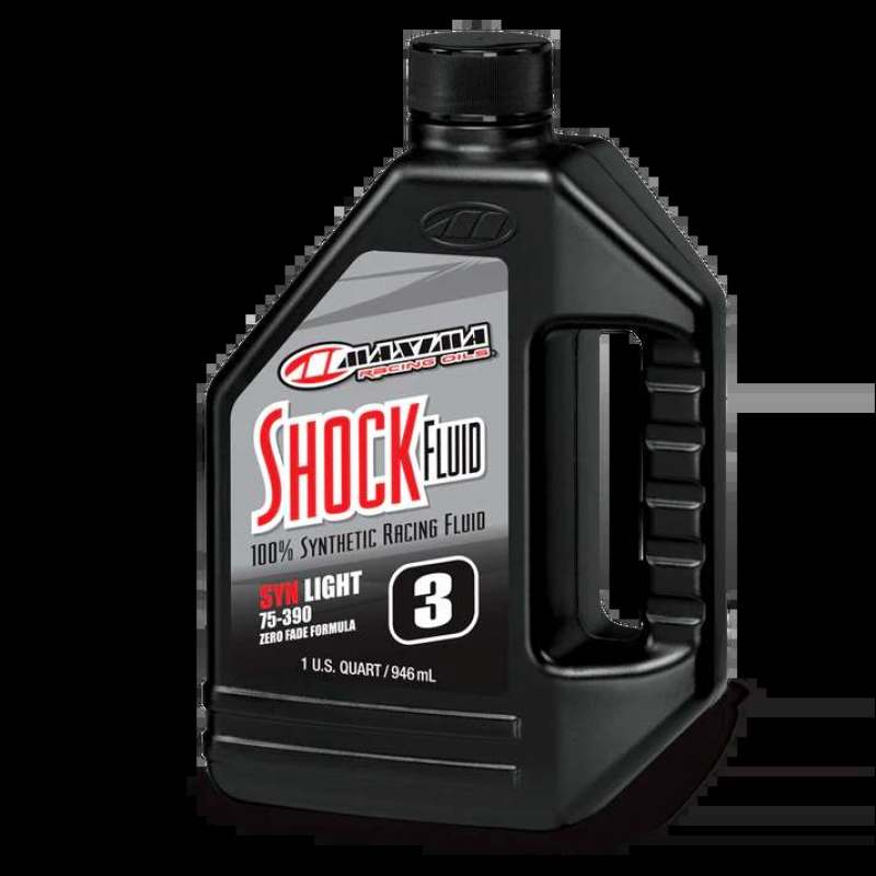 Maxima Synthetic Racing Shock Fluid Light 3wt - 1 Liter 50-57901