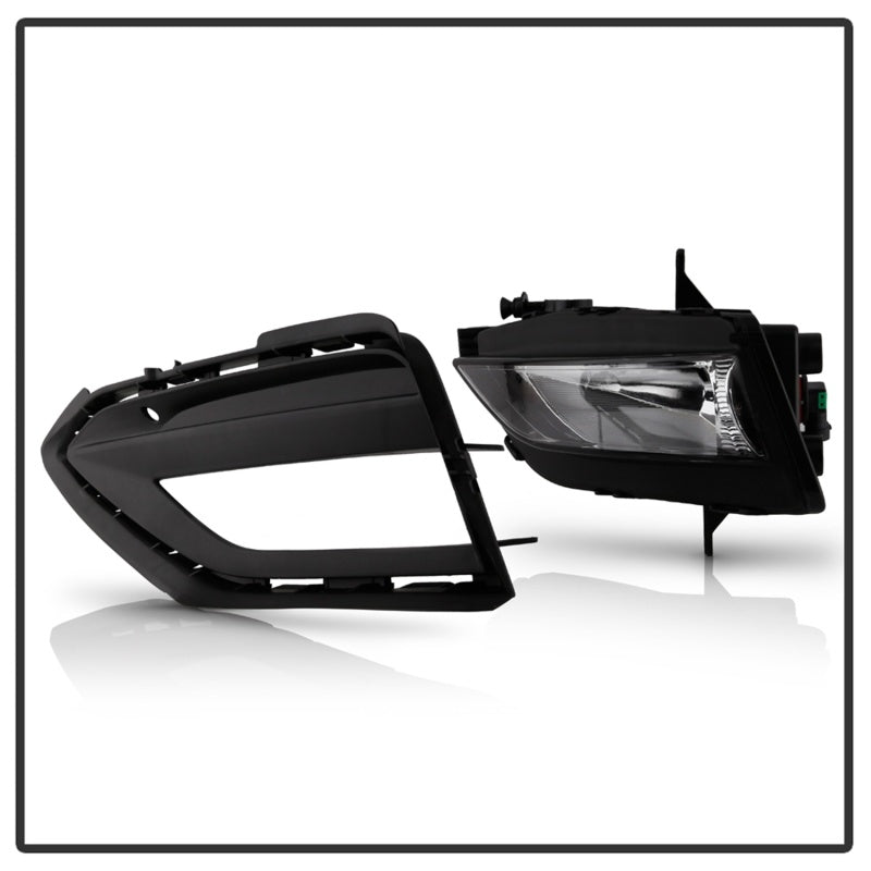 Spyder VW Golf 18-20 OEM Style Fog Lights w/Universal Switch - Clear (FL-VG2018-C) 5087157 5087157 Photo - Unmounted