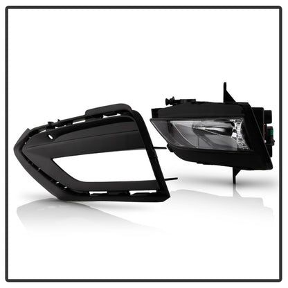 Spyder VW Golf 18-20 OEM Style Fog Lights w/Universal Switch - Clear (FL-VG2018-C) 5087157 5087157 Photo - Unmounted