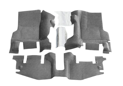 Bedrug Jeep Bedtred 97-06 Jeep Wrangler TJ/LJ Front 3Pc Floor Kit BTTJ97F Photo - Primary