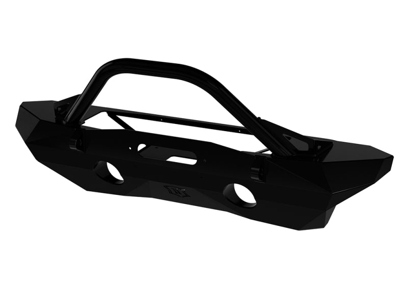 ICON 07-18 Jeep Wrangler JK Pro Series Mid Width Front Recessed Winch Bumper w/Bar/Tabs 25234 25234 Photo - Primary