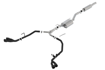 Borla 2020 Jeep Gladiator JT 3.6L V6 AT/MT AWD 2.75-2in ATAK Catback Ceramic Blk Tailpipe & Tips 140816CB 140816CB Photo - Primary
