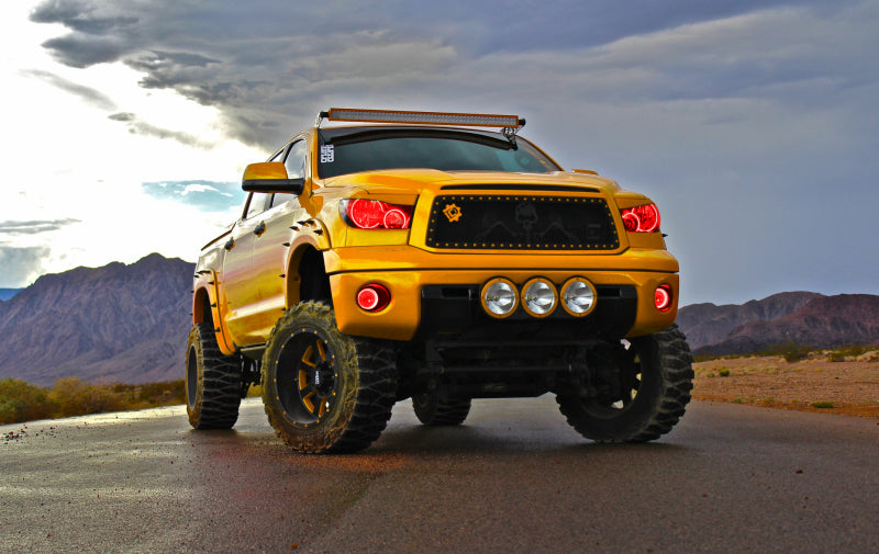 ORACLE Lighting Oracle 07-11 Toyota Tundra Pre-Assembled Headlights - Black Housing - ColorSHIFT w/ BC1 Controller 7119-335 7119-335 Photo - lifestyle view