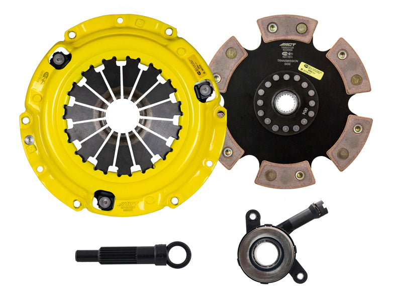 ACT 08-17 Mitsubishi Lancer GT / GTS HD/Race Rigid 6 Pad Clutch Kit MB11-HDR6 MB11-HDR6 Photo - Primary