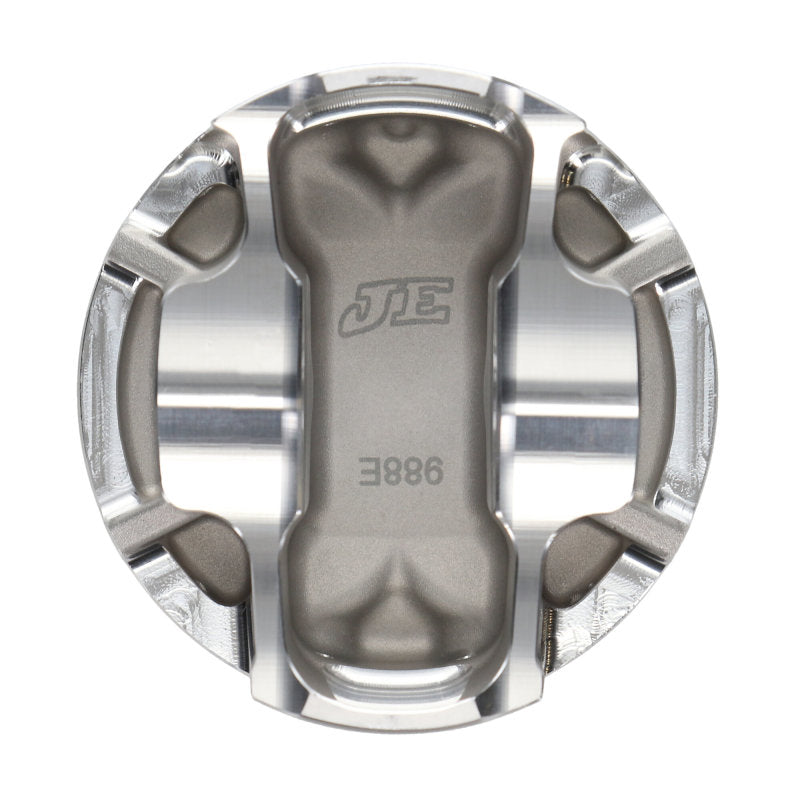 JE Pistons Ford 2.3L EcoBoost 88.5mm Bore -8.2cc +1.00 Oversize Dish Piston Kit (Set of 4 Pistons) 337926 337926 User 5