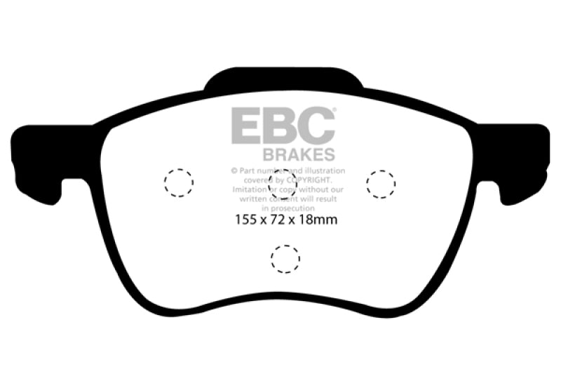 EBC Disc Brake Pad Set DP31229C Photo - Primary