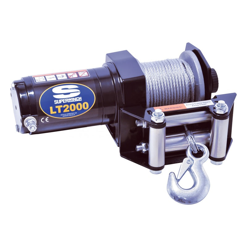 Superwinch 2000 LBS 12 VDC 5/32in x 49ft Steel Rope LT2000 Winch 1120210 1120210 Photo - Primary