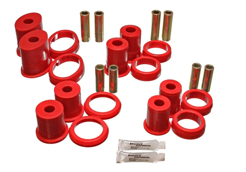 Energy Suspension Control Arm Bushing Set Red Ford Mustang Base 1999-2004 4.3155R Photo - Primary