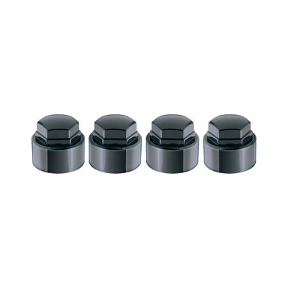 McGard Nylon Lug Caps For PN 24010-24013 (4-Pack) - Black 70005 70005 Photo - out of package