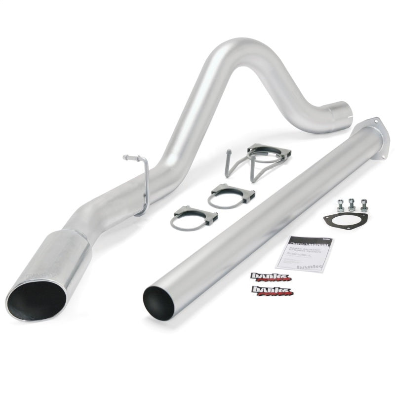 Banks Power 11-13 Ford 6.7L F250-350 Monster Exh Sys - SS Single Exh w/ Chrome Tip 0W69Y 49788 Photo - Primary