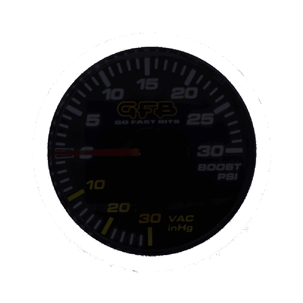 Go Fast Bits GFB 52mm Boost Gauge 30psi 3730 3730 Photo - out of package