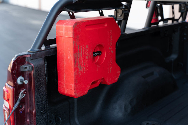 DV8 Offroad 07-23 Toyota Tundra / 09-23 Ford F150 Raptor MTO Series Bed Rack -  2pc Adj. RRUN-03 RRUN-03 Photo - Unmounted