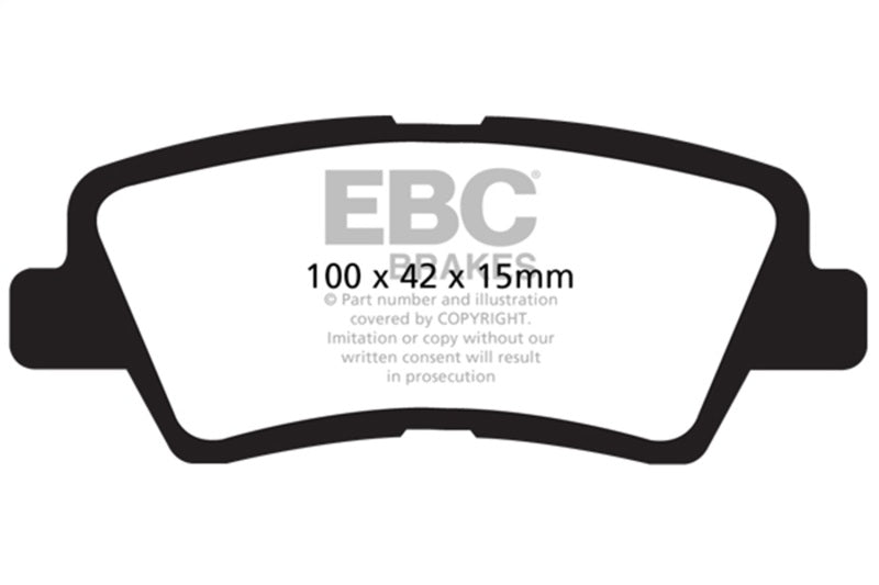 EBC Disc Brake Pad Set DP31875C Photo - Primary