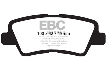 EBC Disc Brake Pad Set DP31875C Photo - Primary