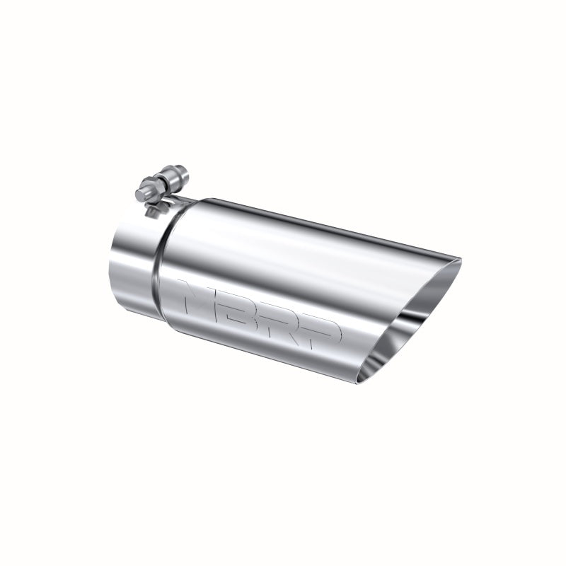 MBRP Universal Tip 3in O.D. Dual Wall Angled 4 inlet 10 length T5110 Photo - Primary