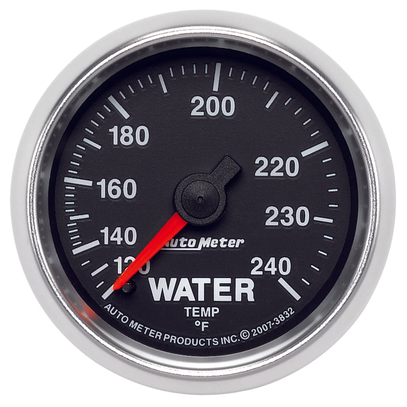 Autometer Gauge, Water Temp, 2 1/16", 120-240 deg. F, Mechanical, Gs 3832 Photo - Primary