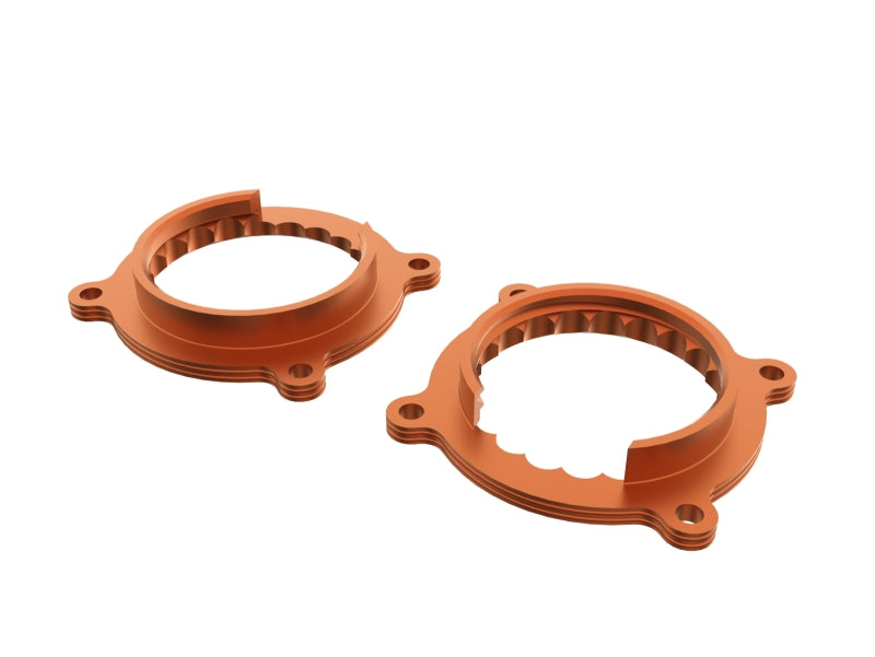 aFe 2024 Ford Mustang GT/ 2024 Ford Mustang Dark Horse V8 5.0L Silver Bullet Throttle Body Spacer 46-33026N 46-33026N Photo - Unmounted