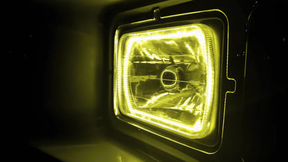 ORACLE Lighting Oracle Pre-Installed Lights 7x6 IN. Sealed Beam - ColorSHIFT Halo 6908-333 6908-333 Photo - lifestyle view