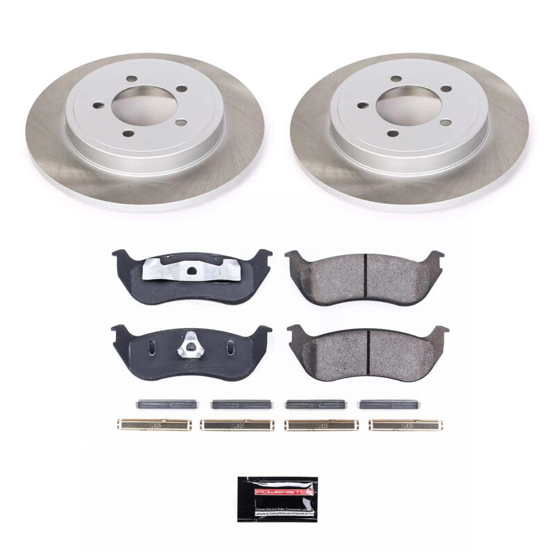 PowerStop Power Stop 02-06 Mercury Mountaineer Rear Semi-Coated Rotor Kit SC3150 SC3150 Photo - Primary