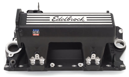 Edelbrock Manifold, Efi, Pro-flo Xt, Sb Chevy, Std Heads With Black Finish 71373 Photo - Primary