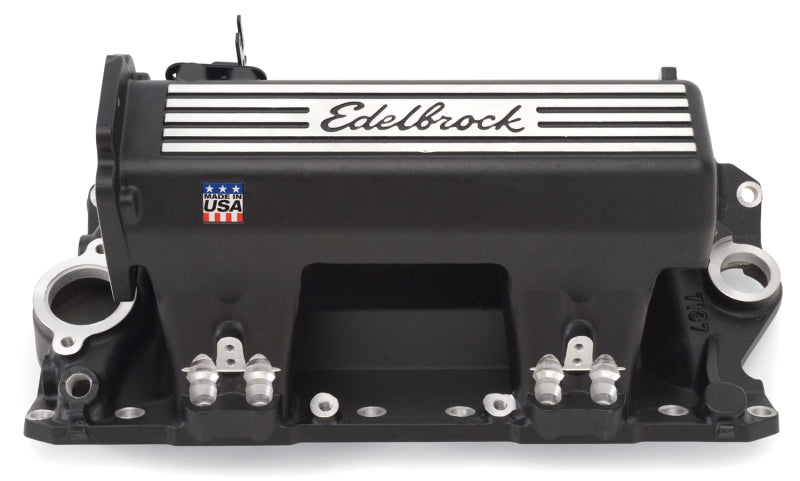 Edelbrock Manifold, Efi, Pro-flo Xt, Sb Chevy, Std Heads With Black Finish 71373 Photo - Primary