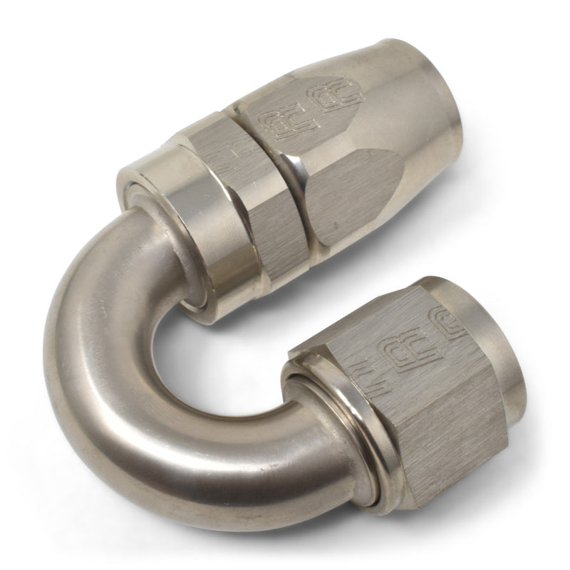Russell #8 Full Flow Swivel 180° Tight Radius Hose Ends - Endura 613511 Photo - out of package