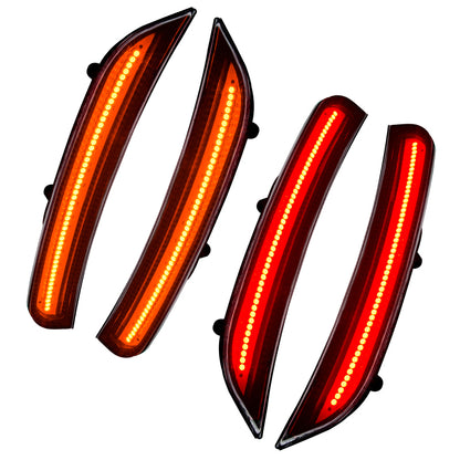 ORACLE Lighting Oracle 15-21 Dodge Charger Concept Sidemarker Set - Tinted - No Paint 9880-020 9880-020 Photo - lifestyle view