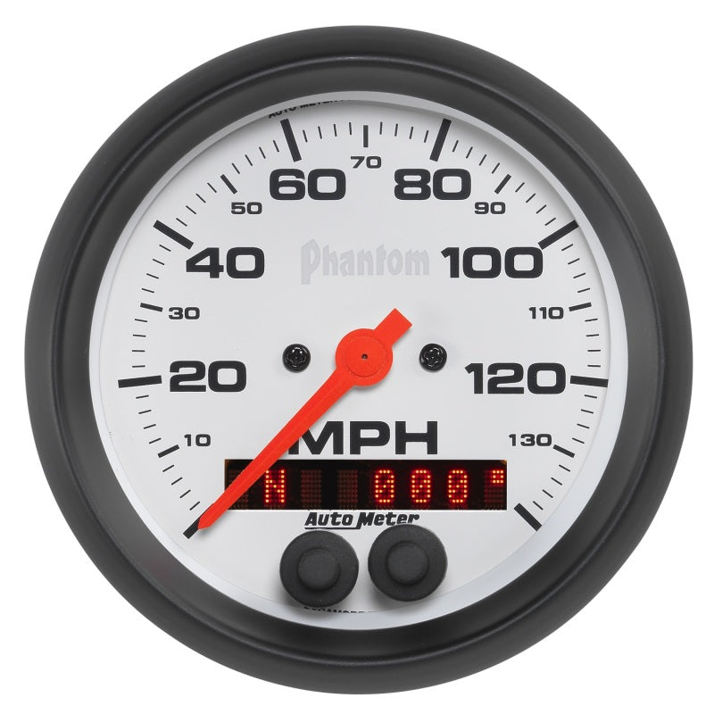Autometer Gauge, Speedometer, 3 3/8", 140mph, Gps, Phantom 5880 Photo - Primary
