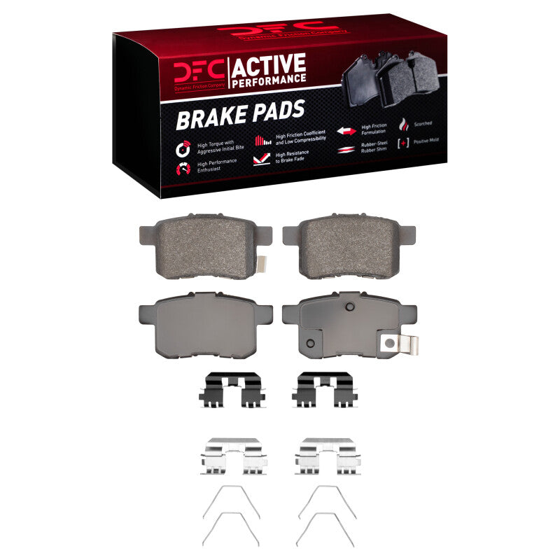 DFC DFC Active Performance Pads Brakes, Rotors & Pads Brake Pads - Performance main image