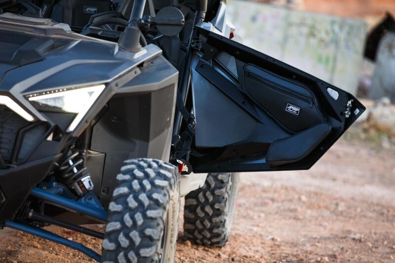 PRP Seats PRP Polaris RZR PRO XP/PRO R/Turbo R Front Door Bags with Knee Pad (Pair) E97-210 E97-210 Photo - Close Up