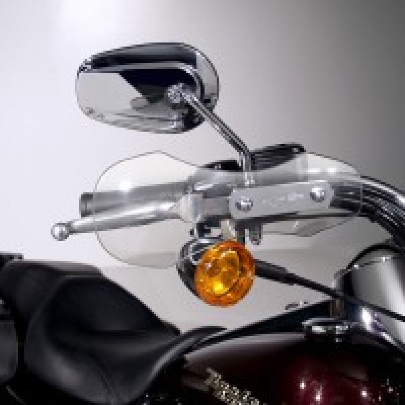 National Cycle 08-17 Harley Davidson FXDWG/FXDF/20-22 FXLRS/12-15 FLD Hand Deflectors-Lt Tint N5545 N5545 User 1