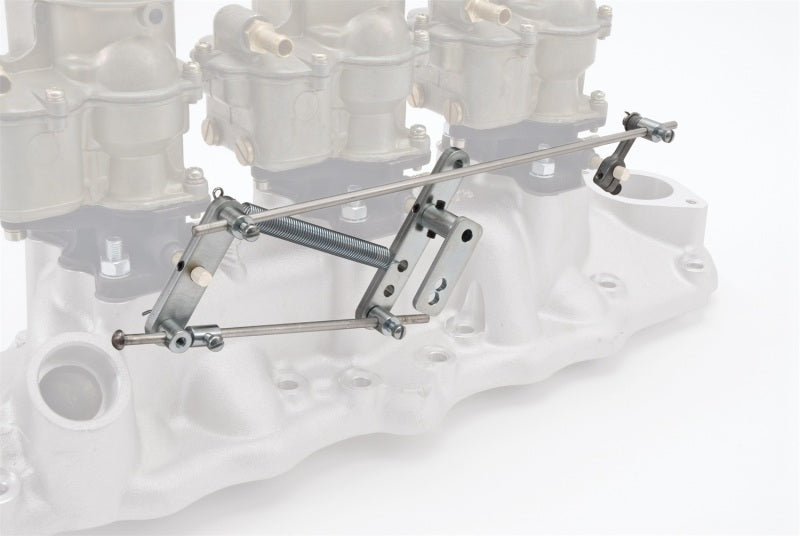 Edelbrock Carburetor Two-Barrel Progressive Throttle Linkage Kit 3x2 1033 Photo - Unmounted