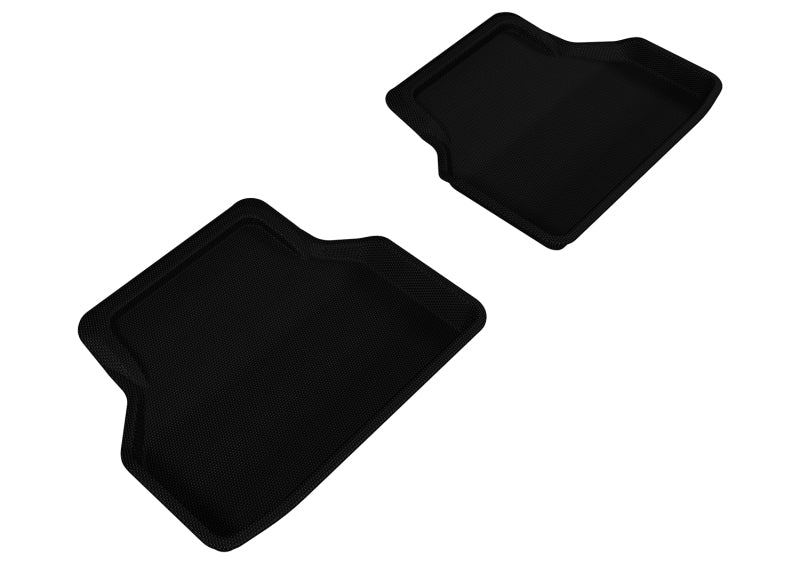 3D MAXpider 2004-2010 BMW 5 Series E60 Kagu 2nd Row Floormats - Black L1BM05021509 L1BM05021509 Photo - Primary