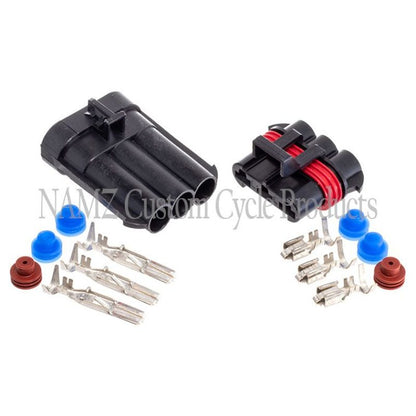 NAMZ AMP Power Plug Kit - M/F Water-Tight Quick-Disconnect Plug Set NAP-PP01 NAP-PP01 Photo - Primary