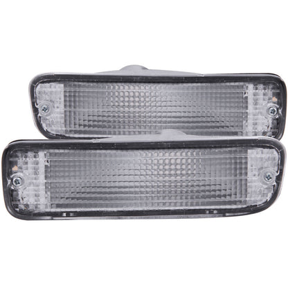 Anzo 1995-1997 Toyota Tacoma Euro Parking Lights Chrome 511018 Photo - Primary