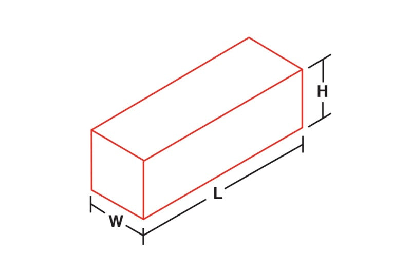 Dee Zee Deezee Universal Tanks - Auxiliary Short Rectangle Brite-Tread Aluminum DZ91753X DZ91753X Technical Drawing