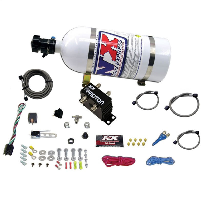 Nitrous Express Proton Plus Nitrous System W/ 10Lb Bottle 20421-10 Photo - Primary