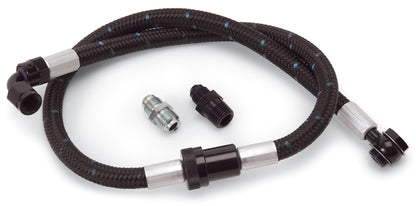 Edelbrock Fuel Hose Assembly w/Street Filter SBC Proclassic Finish 8102 Photo - Primary