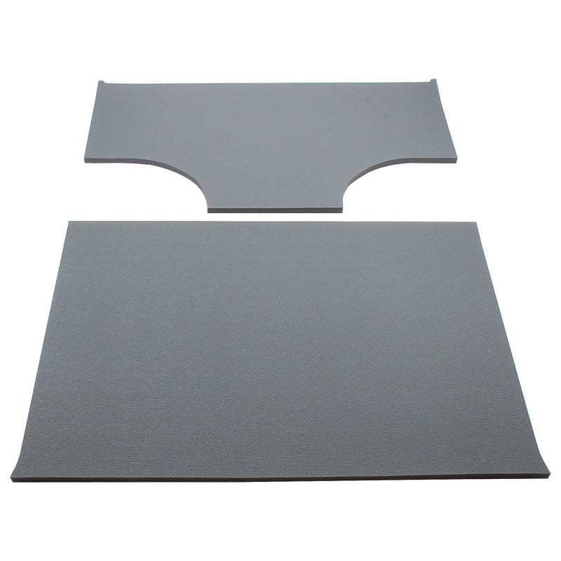 DEI 03-06 Jeep Wrangler TJ 2-Door w/Speaker Pods Boom Mat Headliner - 2 Piece - Gray 50147 50147 Photo - Primary