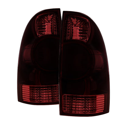 SPYDER Xtune Toyota Tacoma 05-08 OEM Style Tail Lights Red Smoked ALT-JH-TTA05-OE-RSM 9034275 9034275 Photo - Primary