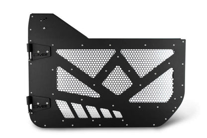 DV8 Offroad DV8 18-22 Jeep 4 Door JL/JT Aluminum Half Doors with Perforated Mesh Front HDJL-01F HDJL-01F Photo - Unmounted