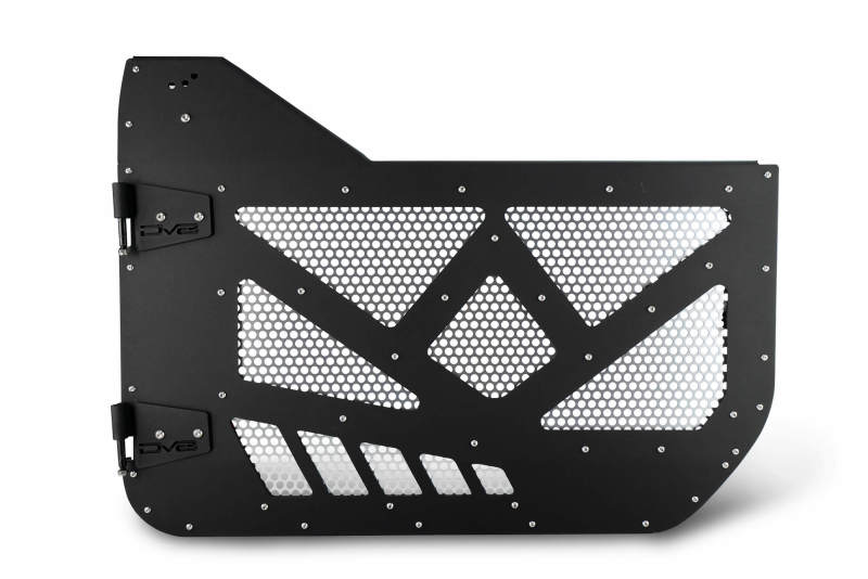 DV8 Offroad DV8 18-22 Jeep 4 Door JL/JT Aluminum Half Doors with Perforated Mesh Front HDJL-01F HDJL-01F Photo - Unmounted