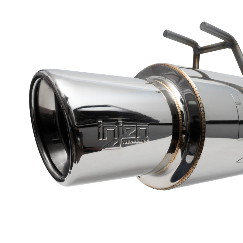 Injen Polished Axle-Back Exhaust 06-11 Civic Si Coupe / Sedan 2.0L 4 Cyl SES1577 Photo - Close Up