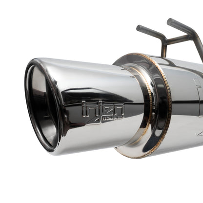 Injen Polished Axle-Back Exhaust 06-11 Civic Si Coupe / Sedan 2.0L 4 Cyl SES1577 Photo - Close Up