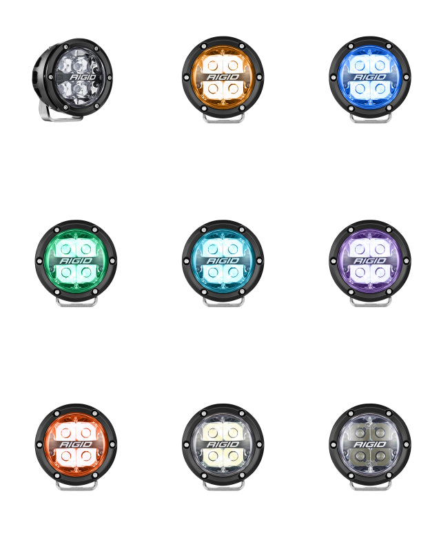 Rigid Industries 360-Series 4in LED Off-Road Spot Beam - RGBW (Pair) 36402 36402 User 1