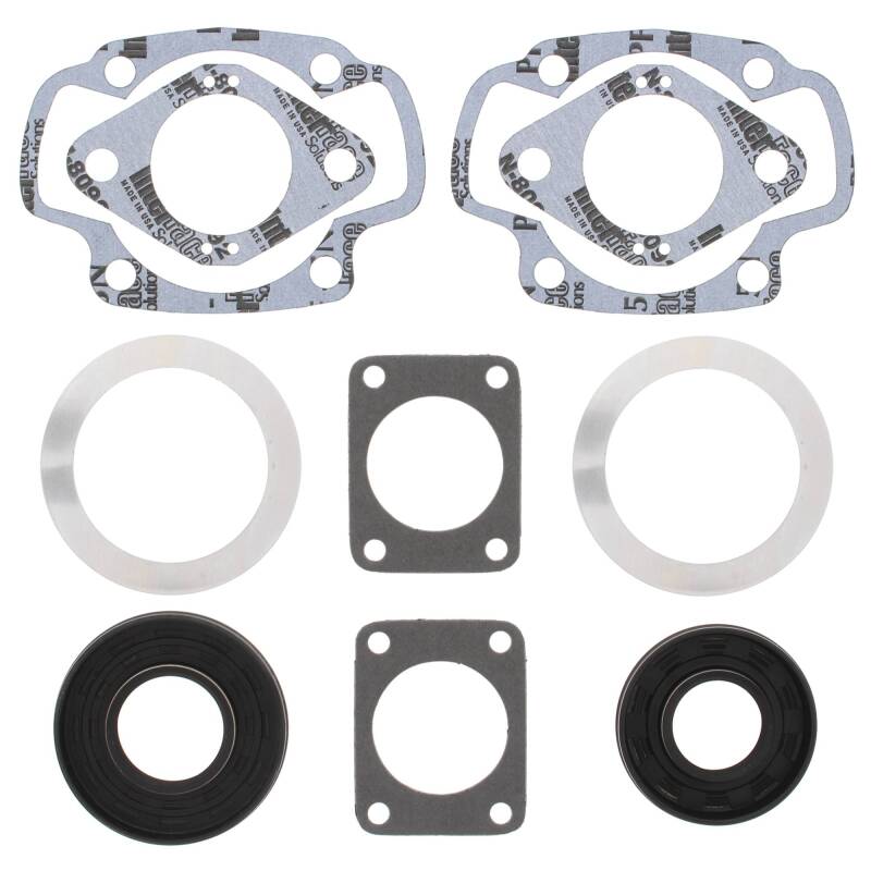 Vertex Pistons Vertex Gaskets 73-75 Arctic Cat Twin 340 (Kawasaki) FA/2 Complete Gasket Kit w/ Oil Seals 711055 711055 Photo - Primary