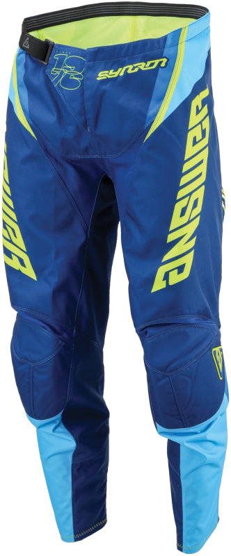 Answer 24 Syncron Envenom Pants Blue/Hyper Acid Youth Size - 26 442600 442600 User 1
