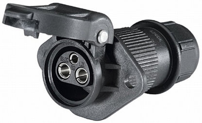 Hella Socket 3 Pole W/ Grommet 001933042 001933042 Photo - Primary